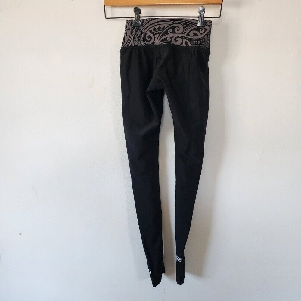 Mahiku Womens Black Grey Yoga Pants Size Small